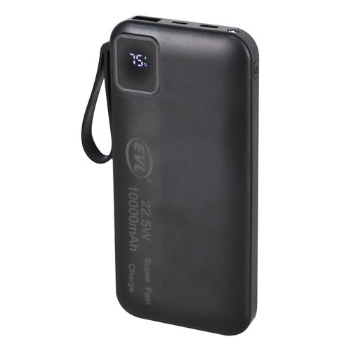 CARGADOR PORTATIL POWERBANK 10000MAH 22.5W/CARGA RAPIDA