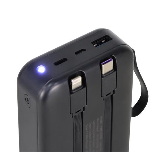 CARGADOR PORTATIL POWERBANK 20000MAH 22.5W/CARGA RAPIDA