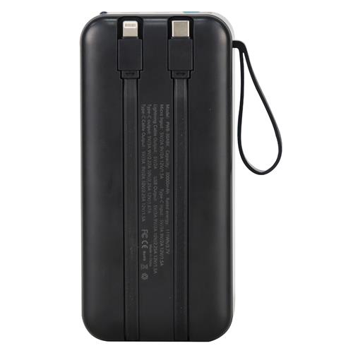 CARGADOR PORTATIL POWERBANK 30000MAH 22.5W/CARGA RAPIDA