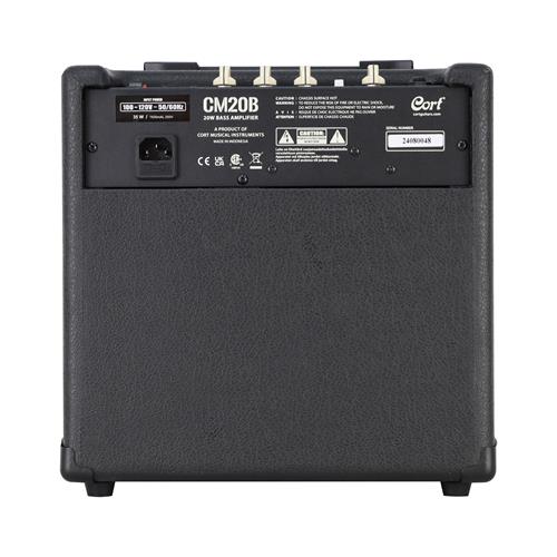 AMPLIFICADOR PARA BAJO ELEC. CM-SERIES 20W 1X8 NEGRO - DESC