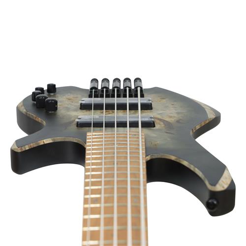 BAJO ELECT. 5 CUERDAS ARTISAN SPACE NEGRO POLVO ESTELAR - DESC