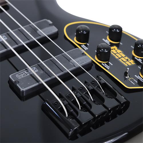 BAJO ELECT. 4 CUERDAS ARTISAN DELUXE NEGRO - DESC