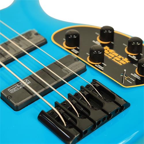 BAJO ELECT. 4 CUERDAS ARTISAN DELUXE AZUL CARAMELO - DESC