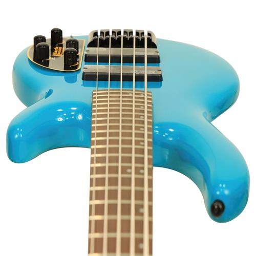 BAJO ELECT. 5 CUERDAS ARTISAN DELUXE AZUL CARAMELO - DESC
