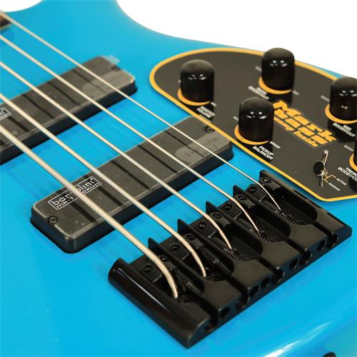 BAJO ELECT. 5 CUERDAS ARTISAN DELUXE AZUL CARAMELO - DESC