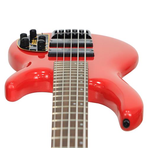 BAJO ELECT. 5 CUERDAS ARTISAN DELUXE ROJO CARAMELO - DESC