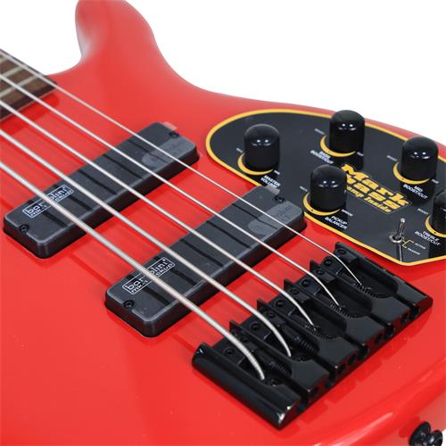 BAJO ELECT. 5 CUERDAS ARTISAN DELUXE ROJO CARAMELO - DESC
