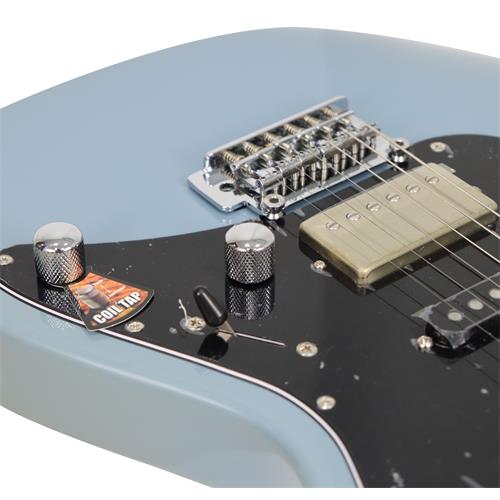 GUITARRA ELECTRICA G MIC. VOICED TONE AZUL-GRIS OCEANO - DESC