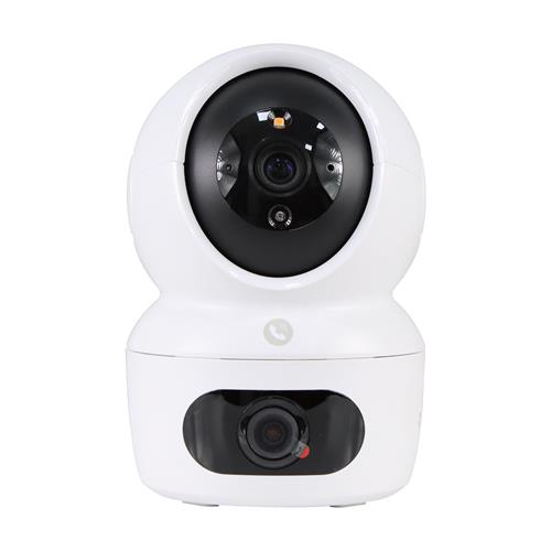 CAMARA IP WIFI INTERIOR PANTILT 360 DOBLE LENTE 2K - CLA