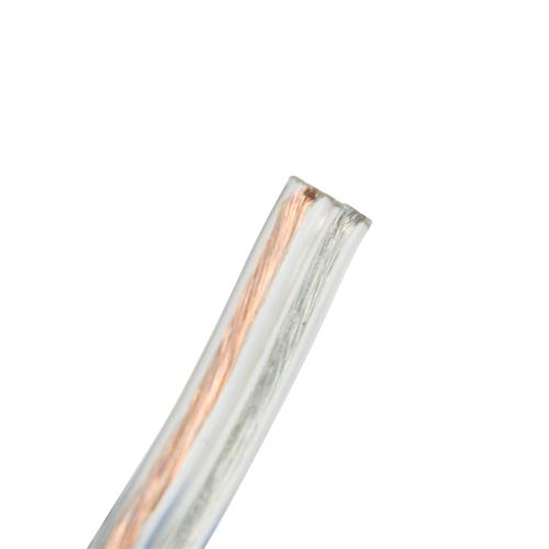 CABLE PARA PARLANTE X ROLLO (100MT) TRANSPARENTE 18