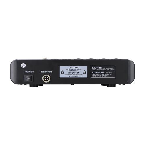 CONSOLA PASIVA PROFESIONAL 6 CANALES CON USB/BLUETOOTH/FX/PC LINK
