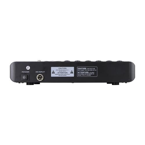 CONSOLA PASIVA PROFESIONAL 8 CANALES CON USB/BLUETOOTH/FX/PC LINK