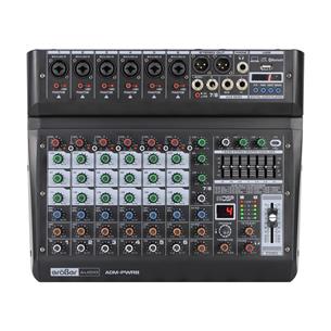 CONSOLA ACTIVA PROFESIONAL 8 CANALES CON USB/BLUETOOTH/FX/PC LINK 2X200W