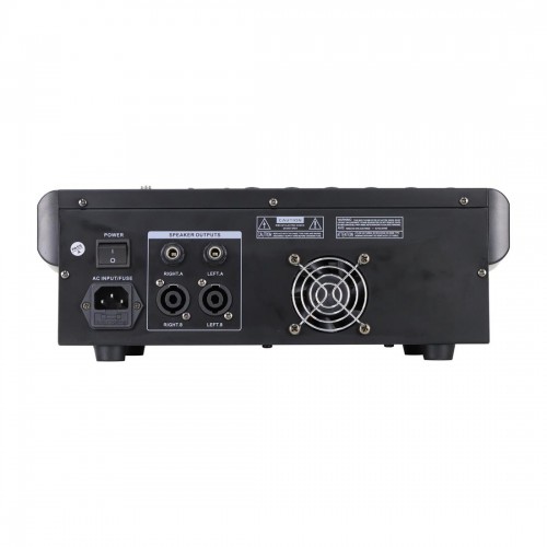 CONSOLA ACTIVA PROFESIONAL 8 CANALES CON USB/BLUETOOTH/FX/PC LINK 2X200W