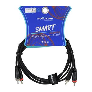 CABLE AUDIO 2 PLUG RCA X 2 PLUG RCA 2MT