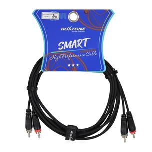 CABLE AUDIO 2 PLUG RCA X 2 PLUG RCA 3MT