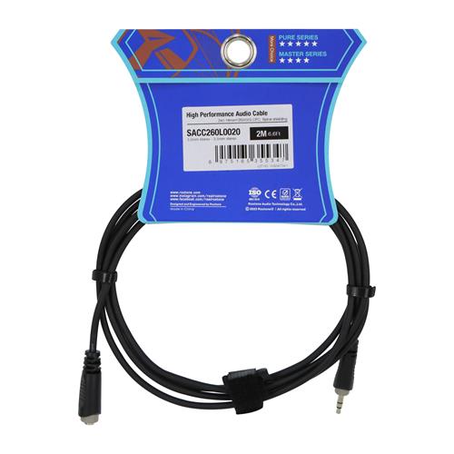 CABLE AUDIO JACK 3.5 X PLUG 3.5 ST 2MT EXTENSION