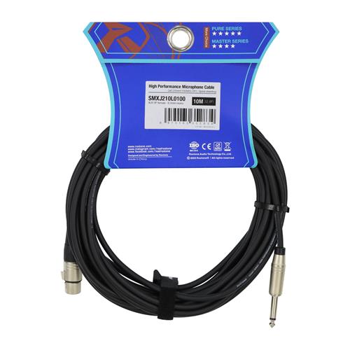 CABLE PARA MICROFONO 1 PLUG 6.3 MN X 1 JACK CANON 10MT