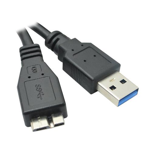 CABLE USB MACHO X MICRO USB 3.0 NEGRO 60CM