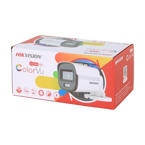 CAMARA DE VIGILANCIA TUBO 2MP/1080P/IR/IP67/COLORVU PLASTICA/DUA LIGTH AUDIO - CLA