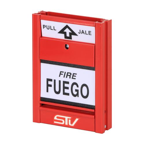 ESTACION MANUAL (FIRE) SOBREPUESTA METALICA - CLA