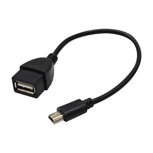 CABLE USB HEMBRA X MINI USB 0.3MT