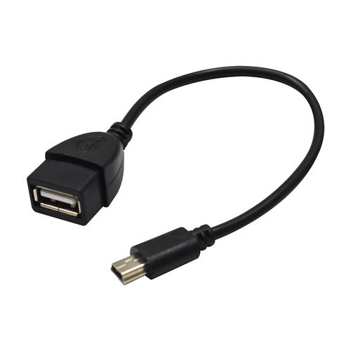 CABLE USB HEMBRA X MINI USB 0.3MT