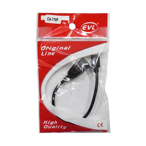 CABLE USB HEMBRA X MINI USB 0.3MT