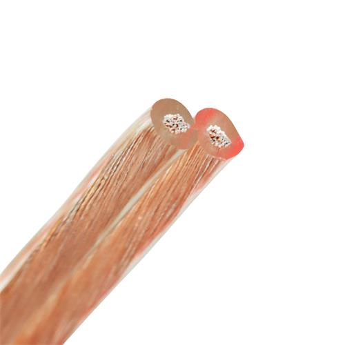 CABLE PARA PARLANTE X ROLLO (100MT) TRANSPARENTE 14 - CLA
