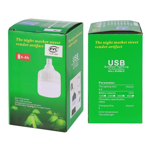 FOCO LED RECARGABLE 30W 6500K