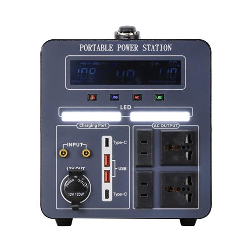 ESTACION DE ENERGIA PORTATIL 1200W/1080WH 110V - DESC