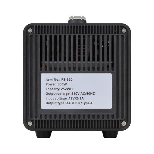 ESTACION DE ENERGIA PORTATIL 300W/252WH 110V - DESC