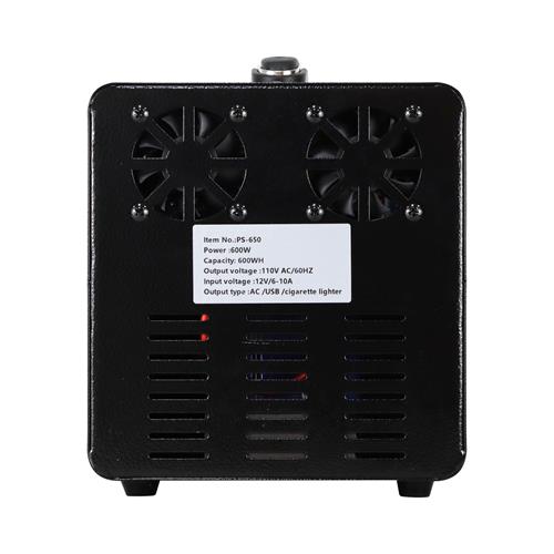 ESTACION DE ENERGIA PORTATIL 600W/600WH 110V - DESC
