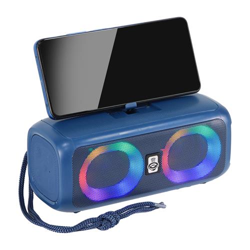 PARLANTE MP3 PORTATIL CON USB/TF/AUX/BLUETOOTH CON LED - DIST