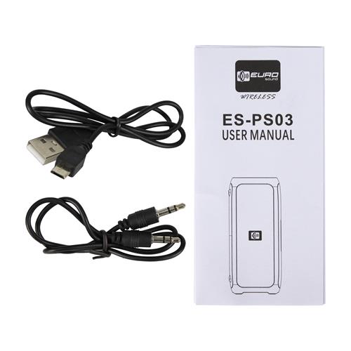 PARLANTE MP3 PORTATIL CON USB/TF/AUX/BLUETOOTH CON LED - DIST
