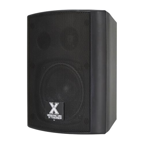 CAJA PASIVA AMBIENTAL 4 PULGADAS 100W PARA EXTERIOR NEGRO