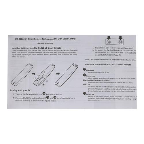 CONTROL REMOTO SMART TV SAMSUNG CON VOZ TIPO ORIGINAL