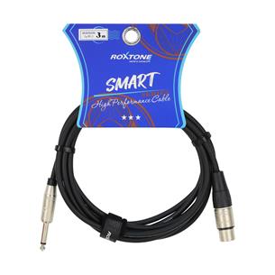 CABLE PARA MICROFONO 1 PLUG 6.3 MN X 1 JACK CANON 3MT
