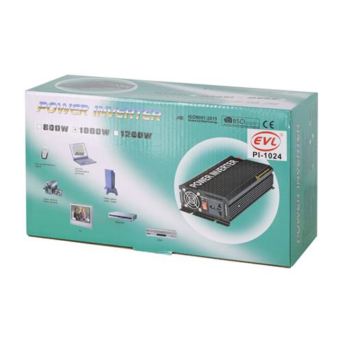 INVERSOR DE CARRO 1000W 24V - DESC
