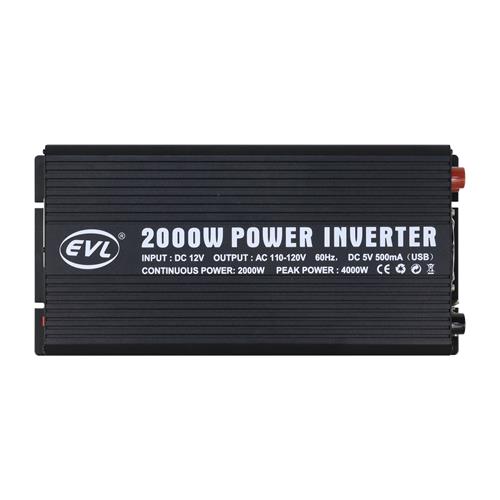 INVERSOR DE CARRO 2000W 12V - DESC