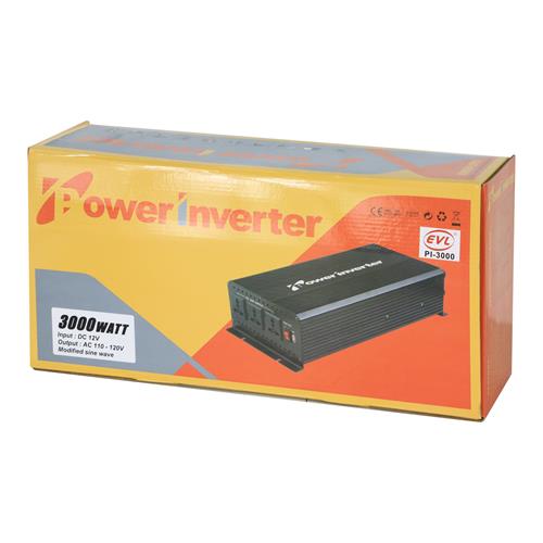 INVERSOR DE CARRO 3000W 12V - DESC