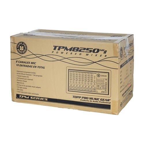AMPLIFICADOR TIPO CONSOLA 500W 10 CANALES