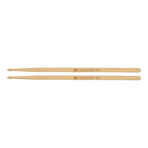 BAQUETA 7A MEDIUM LIGHT AMERICAN HICKORY STANDARD LONG X 2P