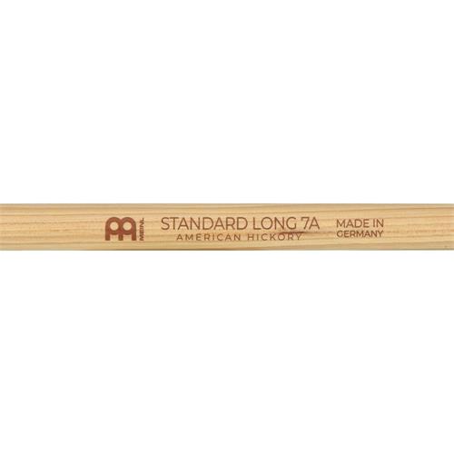 BAQUETA 7A MEDIUM LIGHT AMERICAN HICKORY STANDARD LONG X 2P