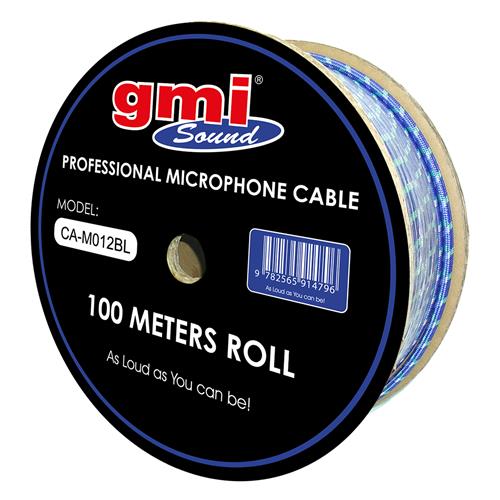 CABLE PARA MICROFONO STEREO X METRO T/PLANCHA AZUL