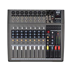 CONSOLA PASIVA 8 CH C/USB/BT/EQ/FX