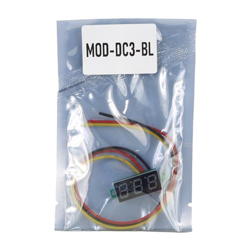 MODULO VOLTIMETRO DIGITAL DC 4.5-30.0V AZUL