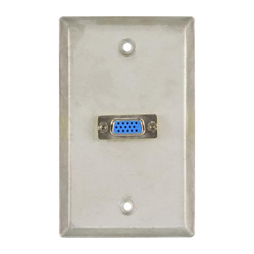 PLACA DE PARED CON JACK VGA