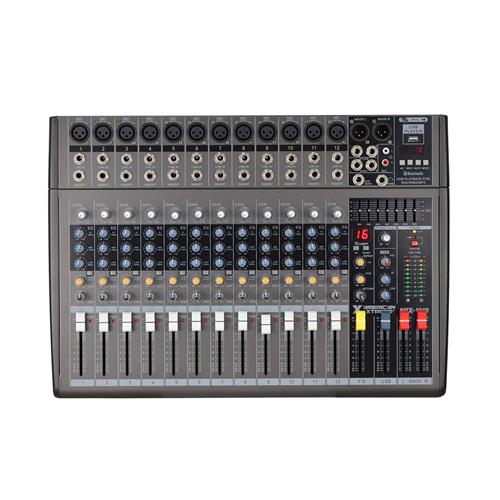 CONSOLA PASIVA 12 CH C/USB/BT/EQ/FX