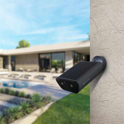 CAMARA IP WIFI EXTERIOR C/BATERIA 8MP C/PANEL SOLAR/4K - CLA